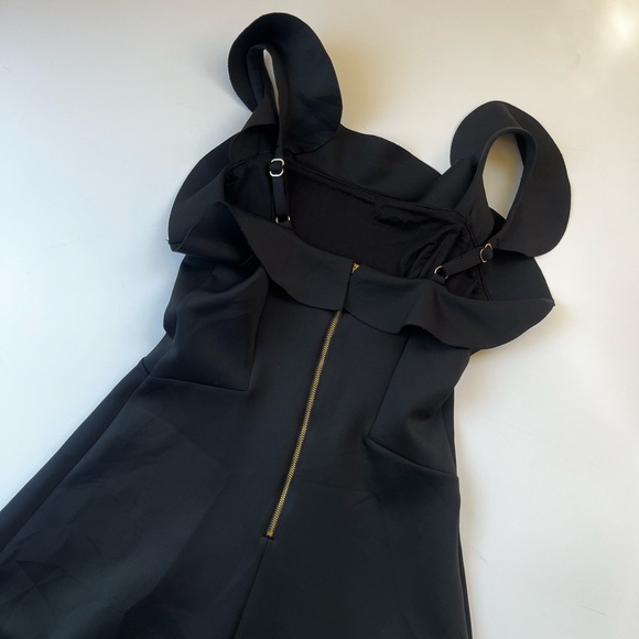 Lilly Pulitzer Astoria Ruffle Dress In Onyx - Picture 9 of 11